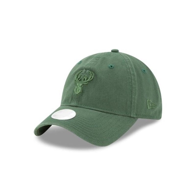 Milwaukee Bucks Gorra | New Era NBA Core Classic 9twenty Adjustable Cap Mexico - Verdes